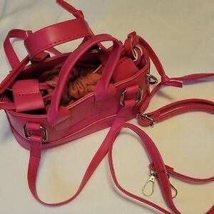 Vibrant Pink Mini Bag for Women